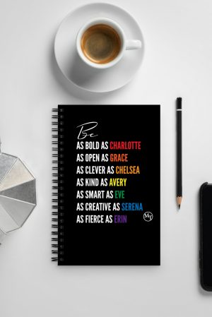 Be As... Spiral Notebook